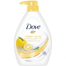 Dove Go Fresh Yuzu Body Wash, 1l
