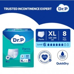 DR P Premium Adult Diaper Level 6 Tape (XL) 8s