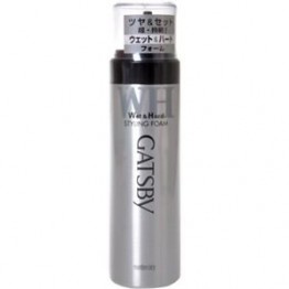 Gatsby Styling Foam Wet&Hard 185g