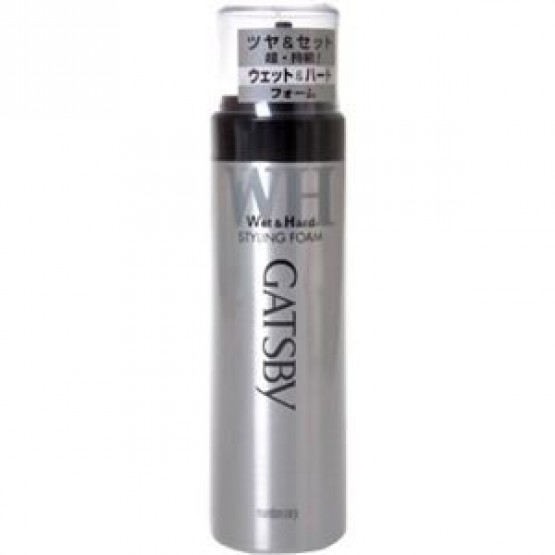 Gatsby Styling Foam Wet&Hard 185g