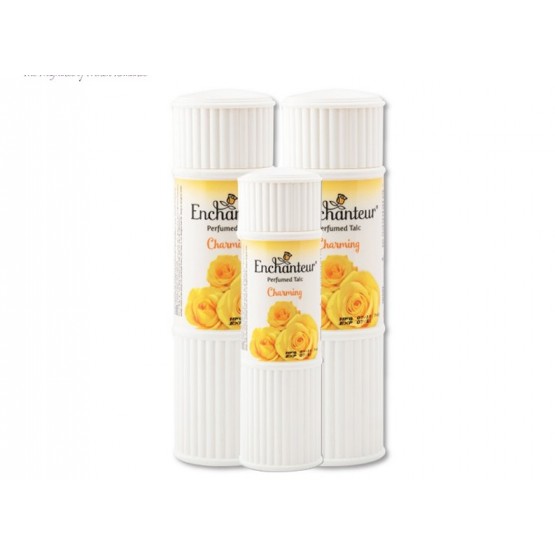 Enchanteur Perfumed Talcum Powder Charming 125gx2+59g