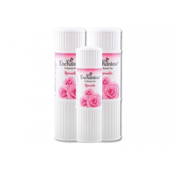 Enchanteur Perfumed Talcum Powder Romantic 125gx2+50g
