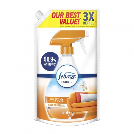 Febreze Fabric Freshener Anti-Bacterial 1L (Refill)