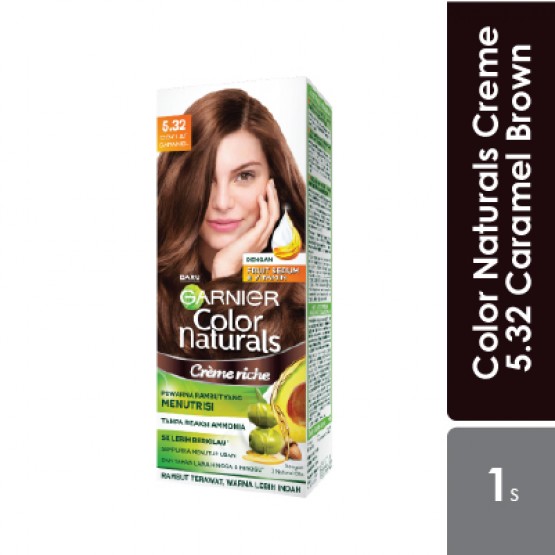 Garnier Color Naturals Cream No.5.32 Caramel Brown