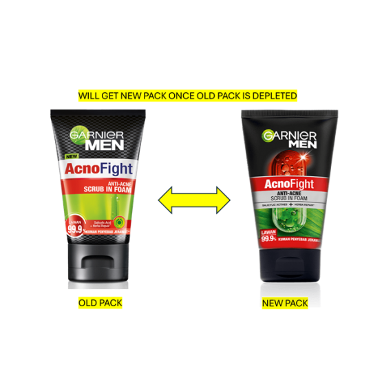 Garnier Men Acno Fight 6 In 1 Anti-acne Foam 50ml