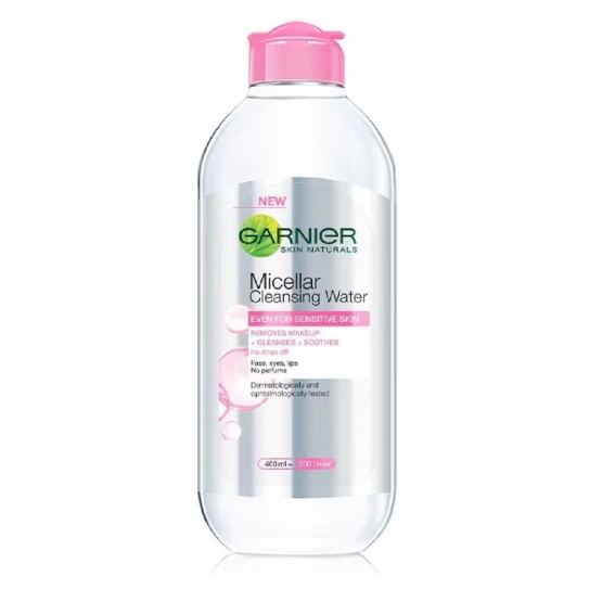 Garnier All-in-1 Micellar Facial Cleanser & Makeup Remover (For Sensitive Skin) 400ml