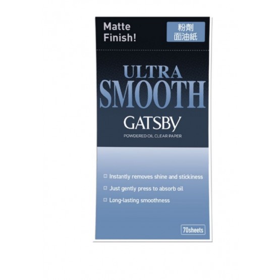 Gatsby Powdered Oil Clear Paper 70's