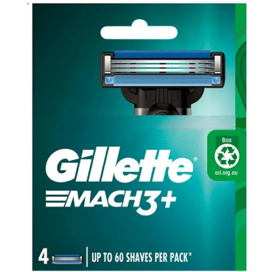 Gillette Mach3 Refill 4s