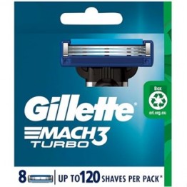 Gillette Mach3 Turbo Refill 8s