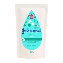 Johnson's Baby Bath Refill Milk 600ml