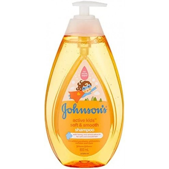 Johnson's Baby Soft & Smooth Shampoo 800ml