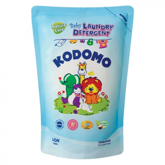 Lion Kodomo Baby Laundry Detergent Refill 1L