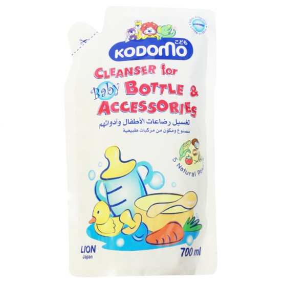 Lion Kodomo Cleanser for Baby Bottle & Accessories Refill 700ml