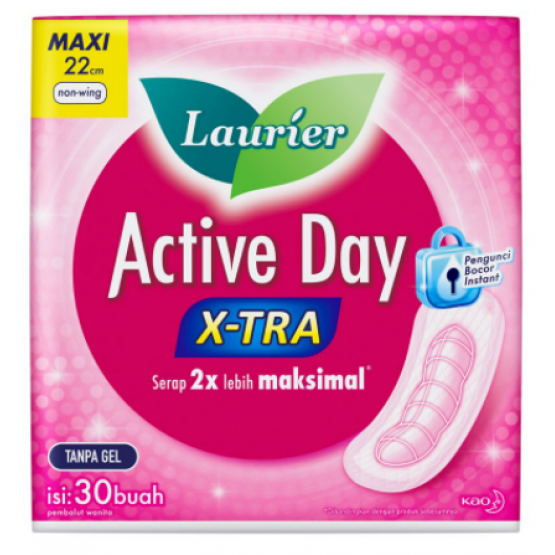 Laurier Active Day Super Maxi 30s