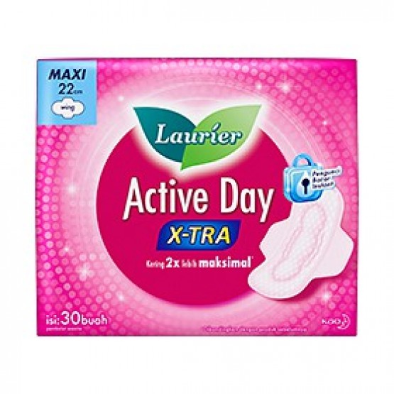 Laurier Active Day Super Maxi Wing 30s