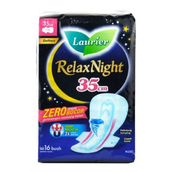 Laurier Relax Night With Gather 35cm 16s