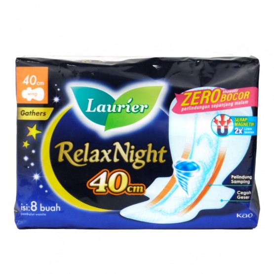 Laurier Relax Night With Gather 40cm 8s