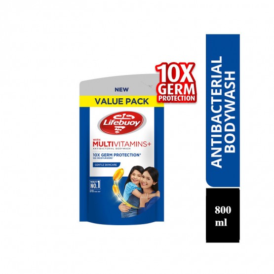 Lifebuoy Antibacterial Body Wash Refill - Mildcare 800ml