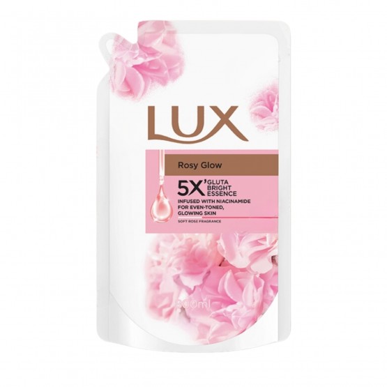 Lux Body Wash Rosy Glow Refill 800ml