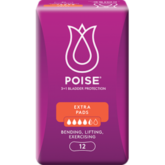 Poise Extra Pads (315mm x 12's)