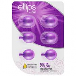 Ellips Hair Treatment Nutri Color Vitamin Hair Treatment 6 Capsules
