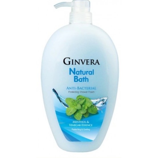 Ginvera Natural Bath Anti-bacterial Cooling Shower Foam 950g