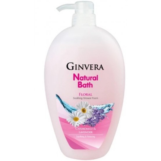 Ginvera Natural Bath Floral Shower Foam 950g