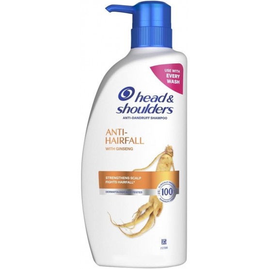 Head & Shoulders Shampoo Anti Hairfall 650ml