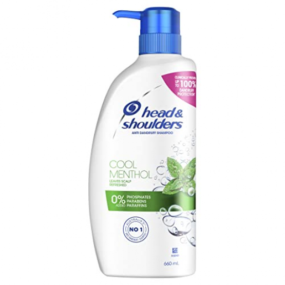 Head & Shoulders Shampoo Cool Menthol Anti Dandruff 650ml