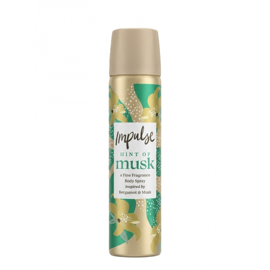 Impulse Hint Of Musk Fine Fragrance Body Spray 75ml