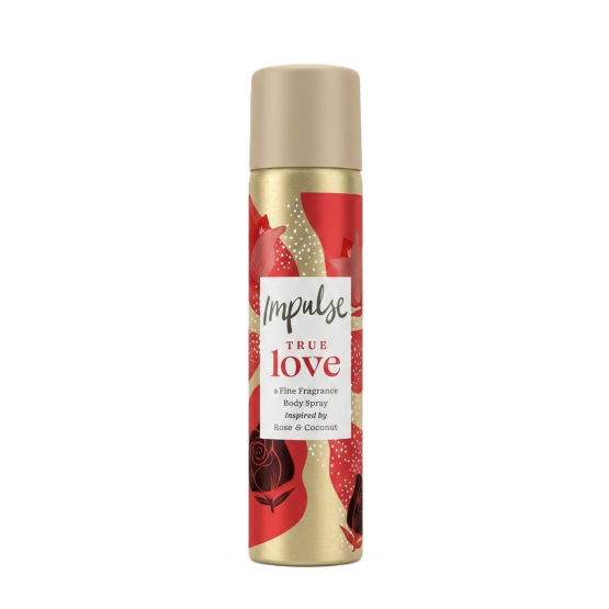 Impulse True Love Fine Fragrance Body Spray 75ml