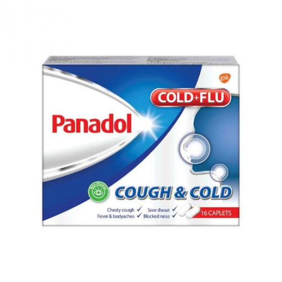Panadol Cold+Flu Cough & Cold 16s