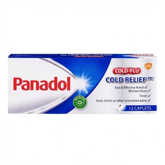 Panadol Cold Relief 12 Caplets