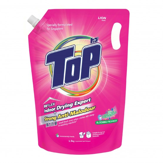 Top Concentrated Liquid Laundry Detergent Blooming Freshness 1.5kg