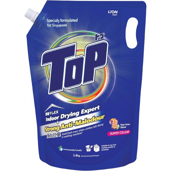Top Concentrated Liquid Laundry Detergent Super Colour 1.5kg