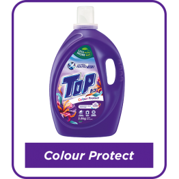 Top Liquid Laundry Detergent - Colour Protect 3.6kg x 4 - Carton Sales