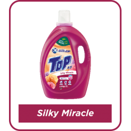 Top Liquid Laundry Detergent - Silky Miracle 3.6kg x 4 - Carton Sales