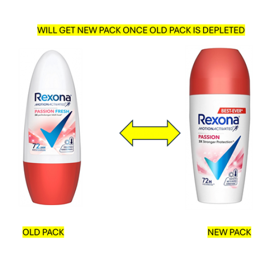 Rexona Women Deo Roll On Passion 45ml/50ml
