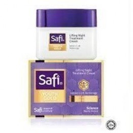 SAFI YOUTH GOLD NIGHT TREAT CREAM 45G