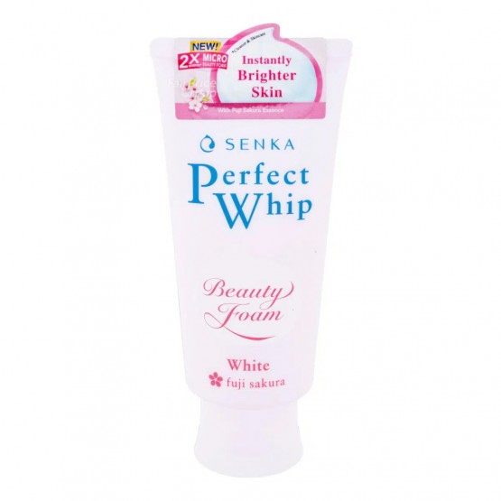 Senka Perfect Whip White Fuji Sakura Beauty Face Foam 100g