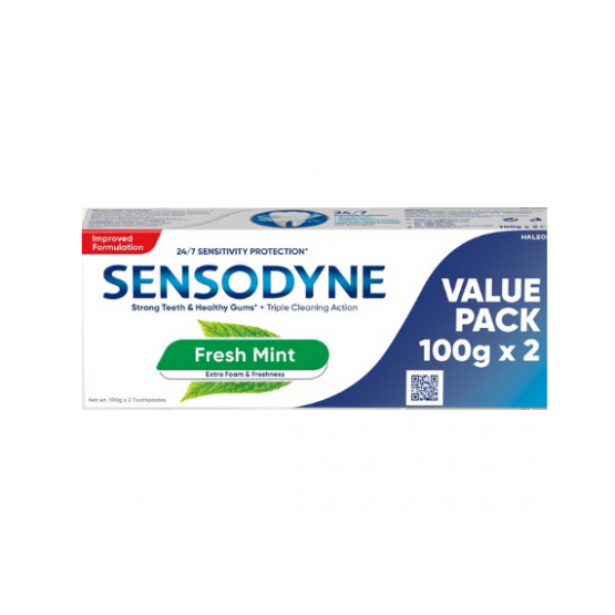 Sensodyne Fresh Mint 2x100g