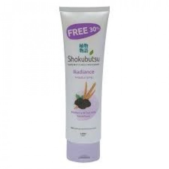 Shokubutsu Radiance Facial Foam - Moisturizing 100g