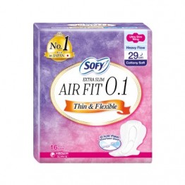 Sofy Body Fit Night Extra Slim 0.1 29cm 16pcs