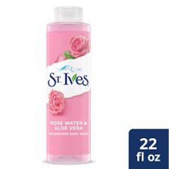 St. Ives Rose Water & Aloe Vera Body Wash 650ml