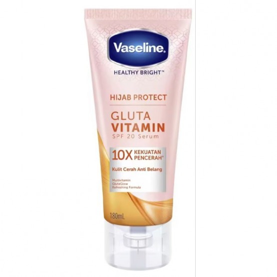 Vaseline Gluta Vitamin Hijab Protect Serum 180ml