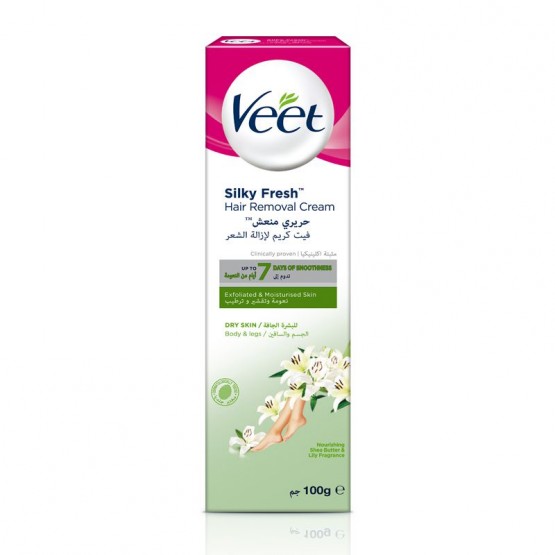 Veet Hair Remover Cream 100ml - Dry Skin